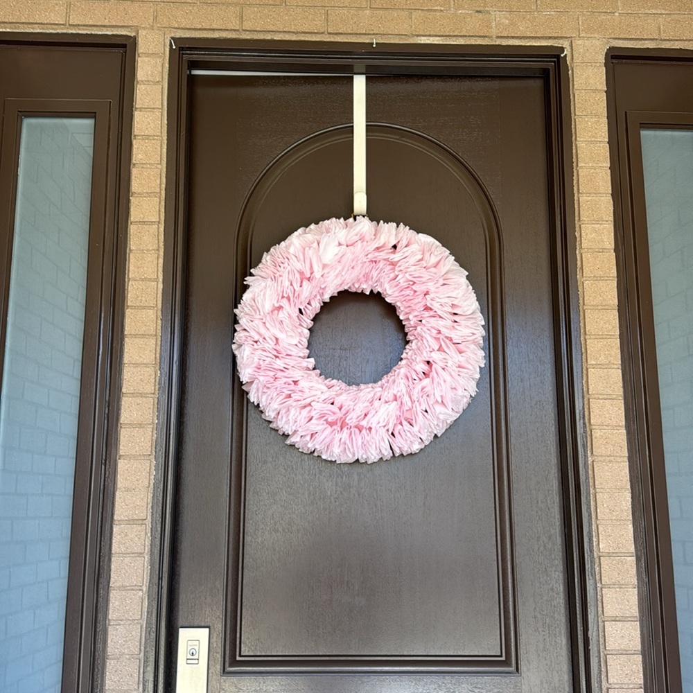 Pale Pink Wreath